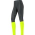 Gym Legging (Matte Black & Green )